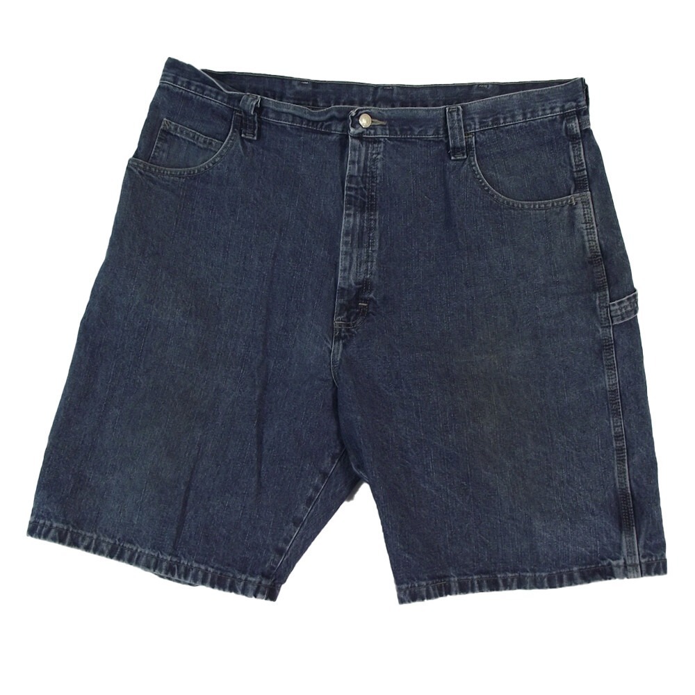 Wrangler jeans carpenter shorts men's 42 x 10 blue denim casual workwear